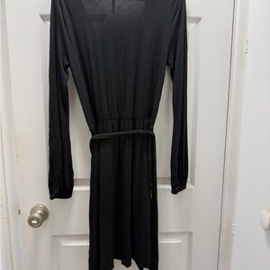Michael Stars Black Long Sleeve Dress
